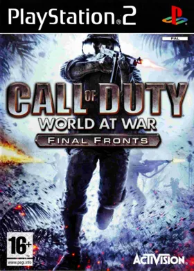 Call of Duty - World at War - Final Fronts box cover front